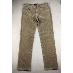 Atelier‎ Gardeur Corduroy Pants Men's 35/34 Brown Nevio-1 Regular Fit Mid Rise